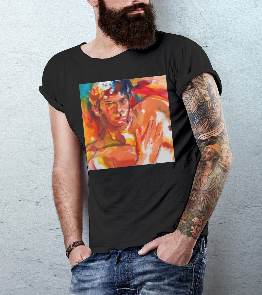 Live For Me Vinyl Abstract Colorful T-Shirt