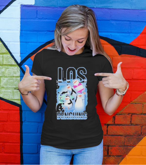 Los Penguins Animated Dancing Ice Party T-Shirt