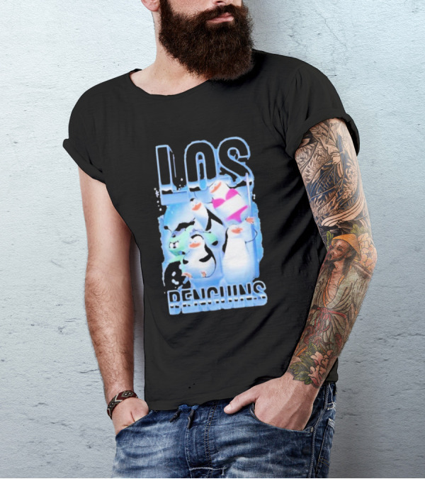 Los Penguins Animated Dancing Ice Party T-Shirt
