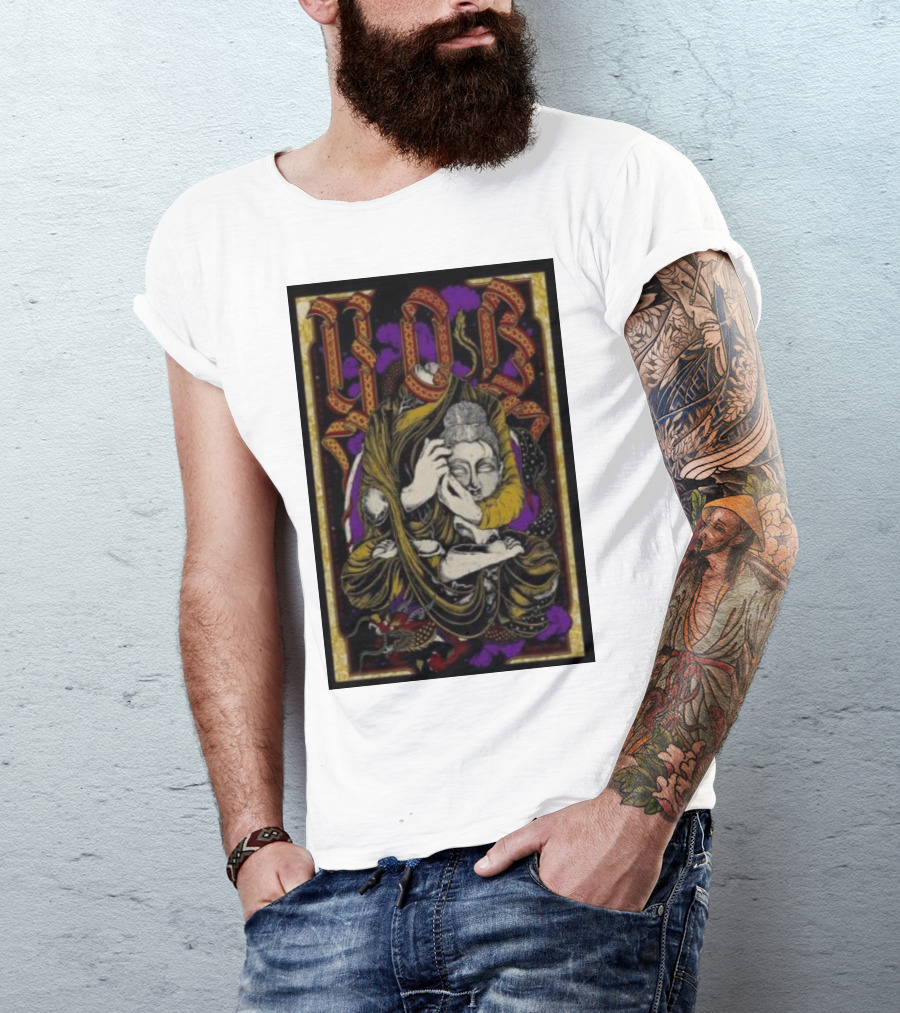 YOB Eugene John Henry’s Dec 09 Psychedelic Fantasy Sculpture T-Shirt