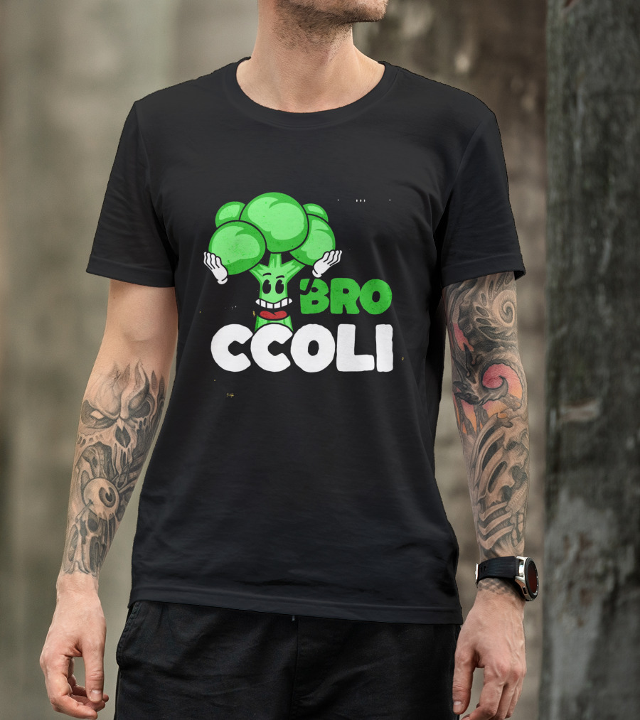 Hi Broccoli Green Goodness For A Healthy Life T-Shirt