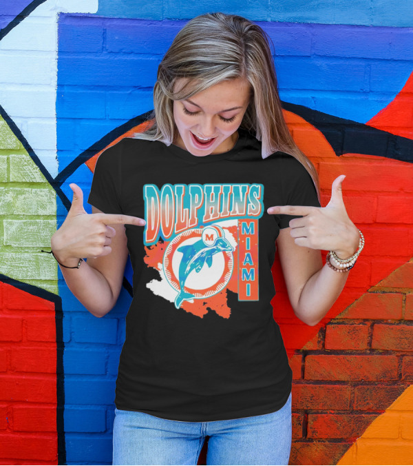 Dolphins Miami Football T-Shirt