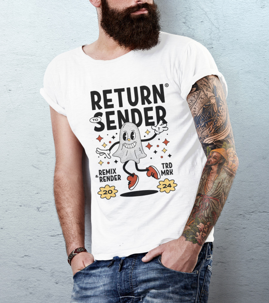 RETURN TO SENDER REMIX RENDER 2024 TRD MRK T-Shirt