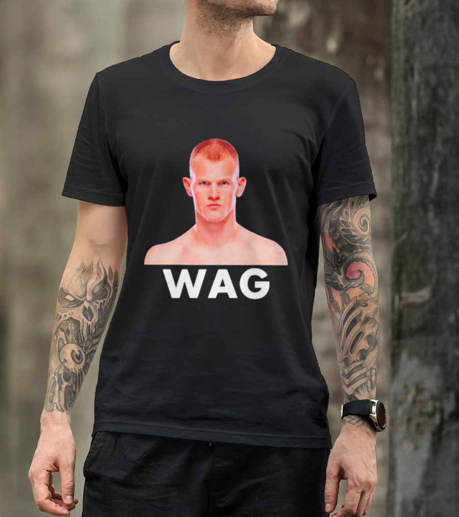 WAG Ian Machado Garry Fighter Image T-Shirt