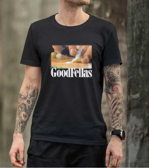 Goodfellas Garlic Slicing Scene T-Shirt