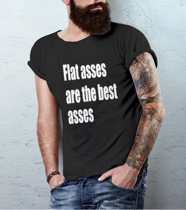 Flat Asses Are The Best Asses Rocky Toonzies T-Shirt