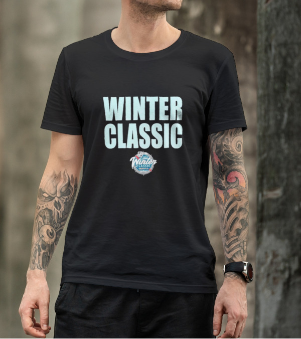 Winter Classic 2024 Seattle Kraken Legendary Slub Event T-Shirt