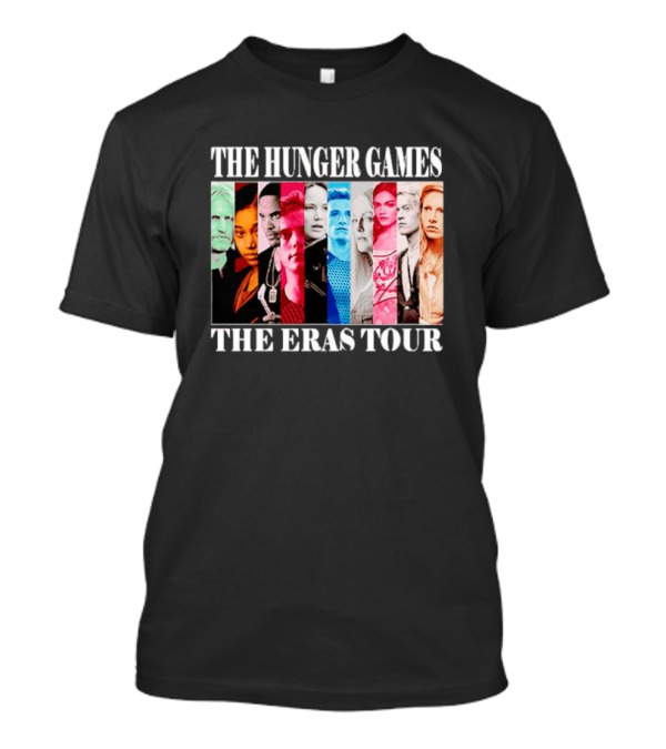 The Hunger Games Characters The Eras Tour Multicolored Panels T-Shirt