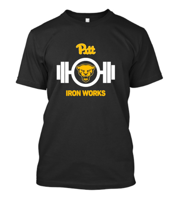 Pitt Panthers Iron Works Powerlifting T-Shirt