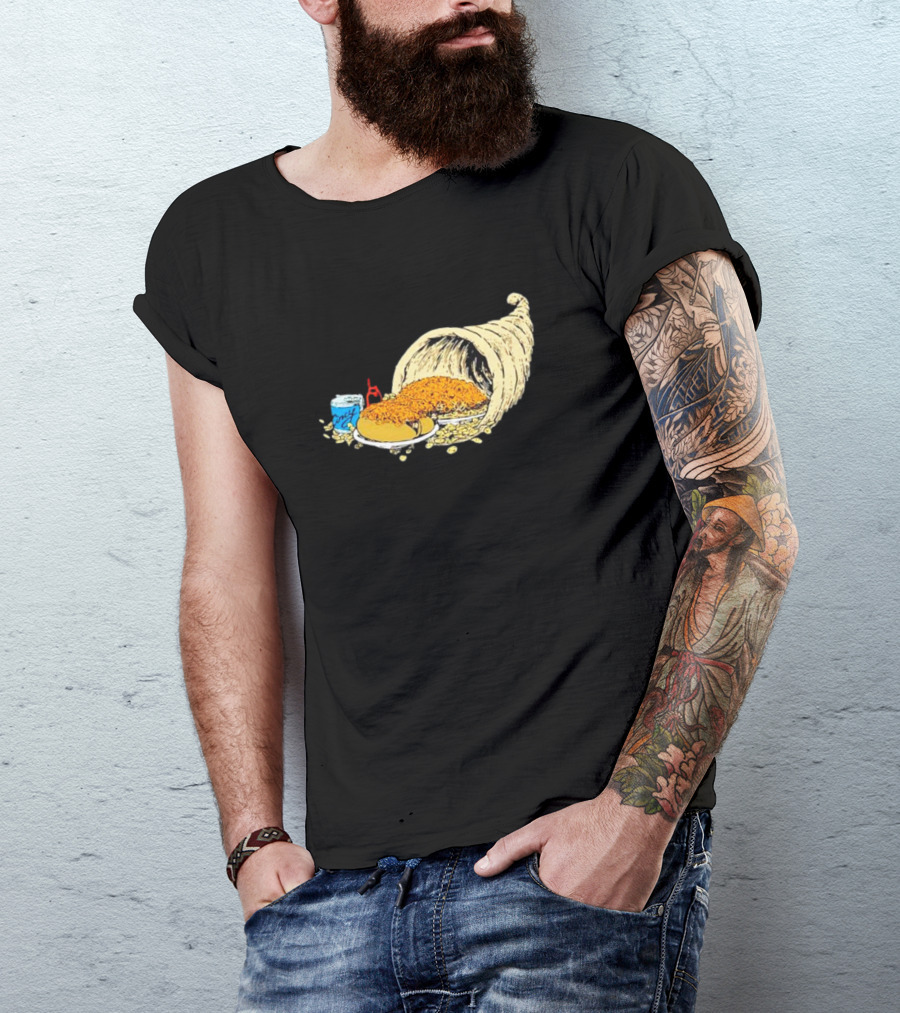 Cincy Copia Skyline Chili Cornucopia Cincinnati Iconic Meal T-Shirt