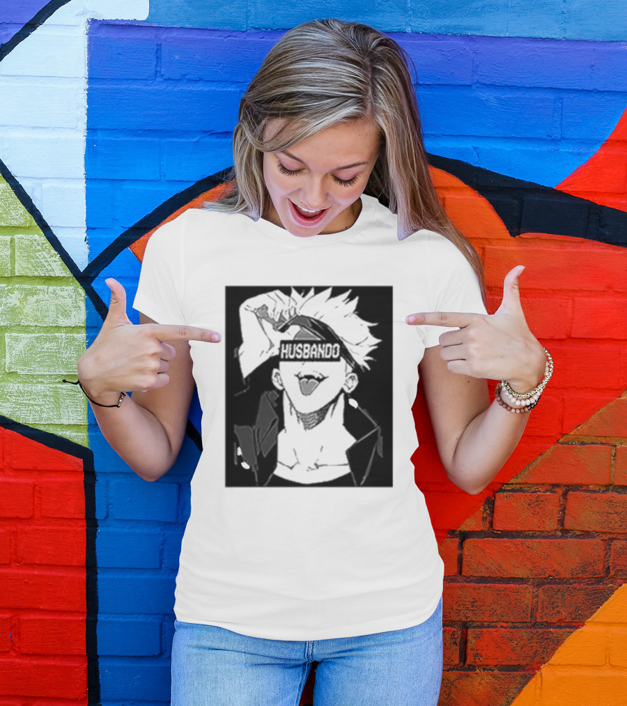 Gojo Red Limited Husbando Anime Character T-Shirt