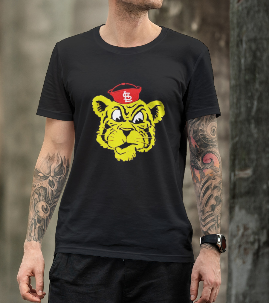 STL Hat Worn By Mizzou Tiger Drawing T-Shirt