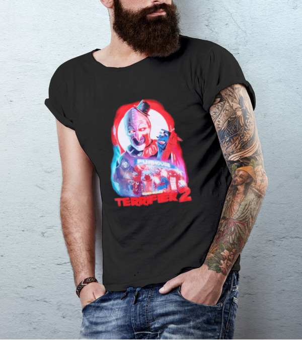 Terrifier 2 Clown Funhouse Compilation T-Shirt