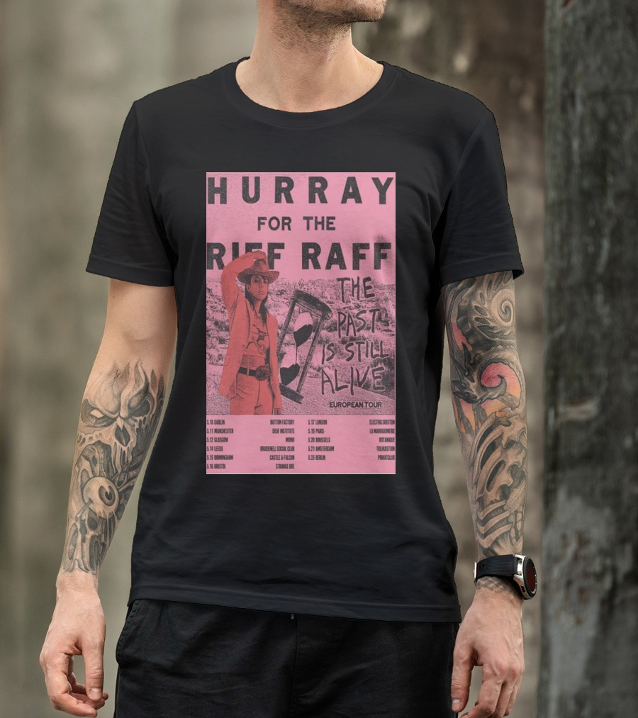Hurray For The Riff Raff European Tour ’24 The Past Is Still Alive T-Shirt
