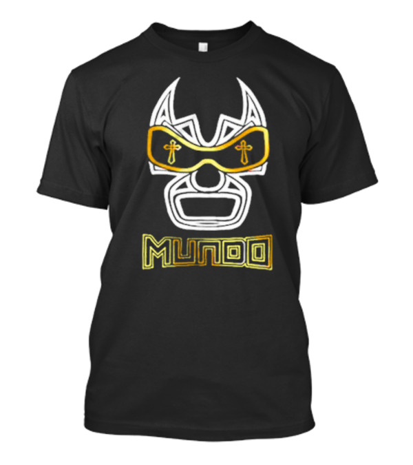 Mundo Lucha Underground Mask With Crosses T-Shirt