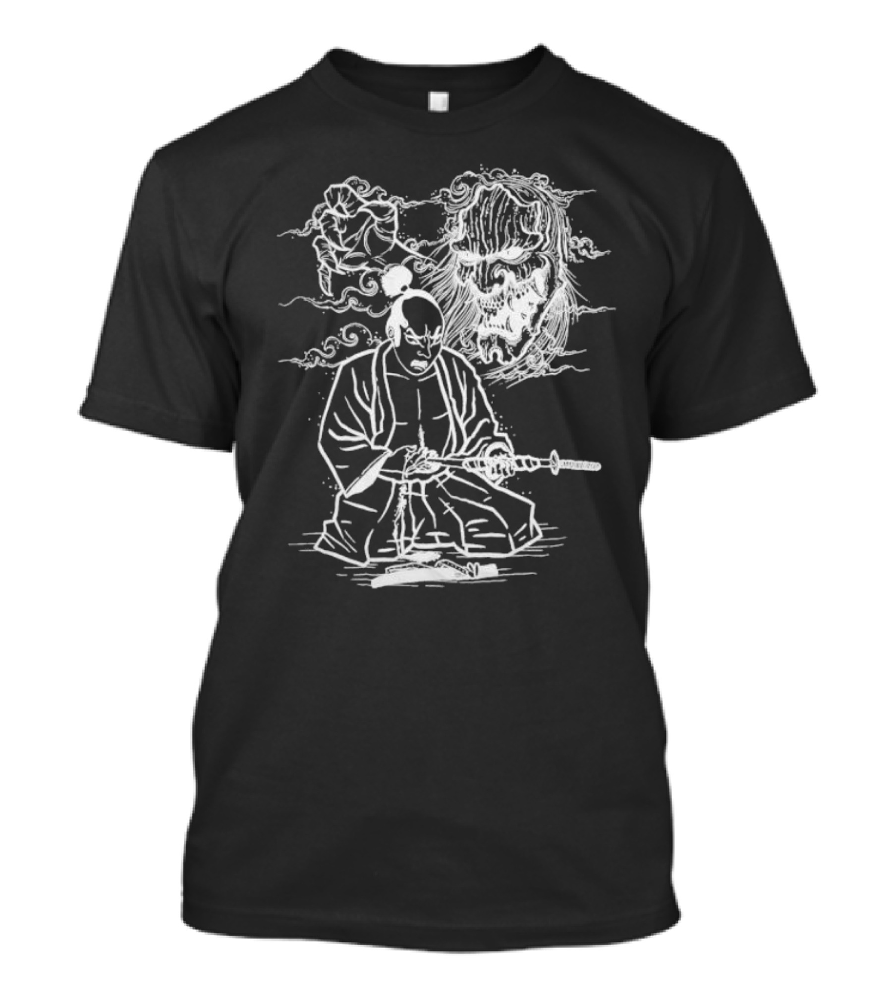 Seppuku Samurai Ghost In Signs Of The Swarm T-Shirt