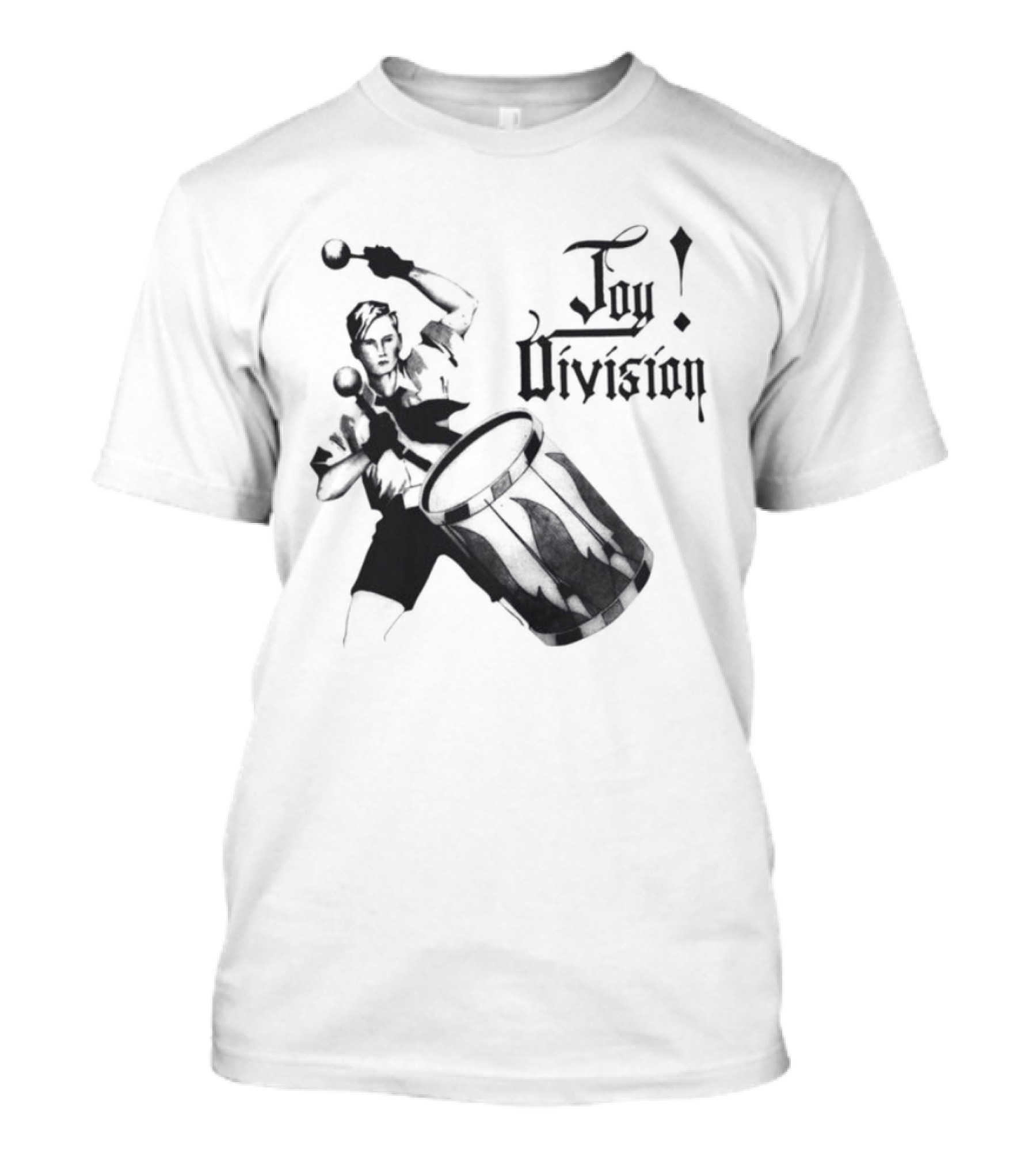 Joy Division Vintage Drummer Ideal For Living T-Shirt