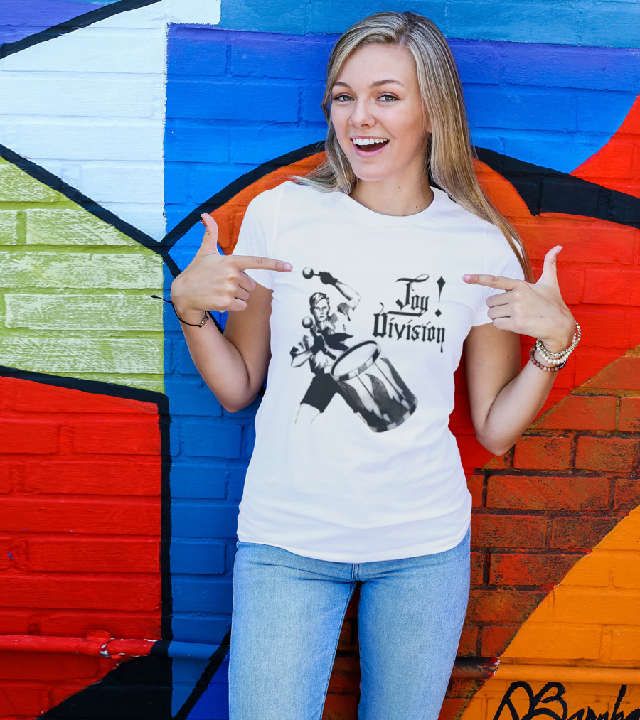 Joy Division Vintage Drummer Ideal For Living T-Shirt