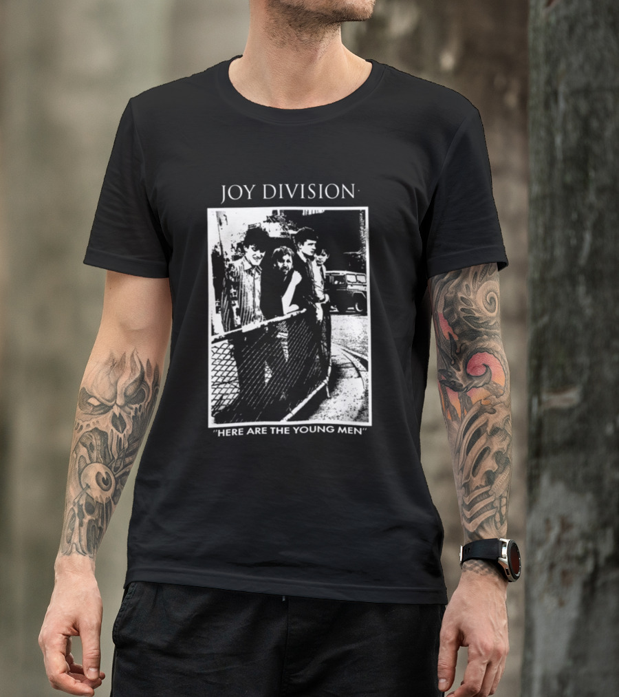 Joy Division Here Are The Young Men Vintage T-Shirt
