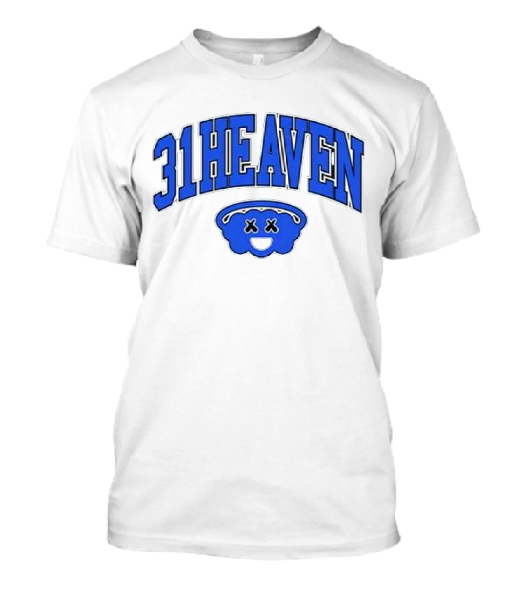 Young Mantis 31 Heaven Blue Smiling Cloud T-Shirt