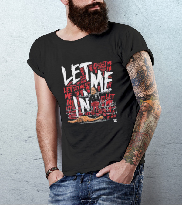 Bray Wyatt WWE Let Me In 500 Level Repeat T-Shirt