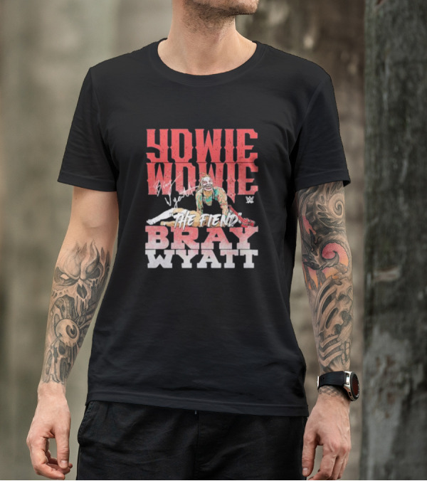 Yowie Wowie Bray Wyatt The Fiend WWE Signature 500 Level T-Shirt