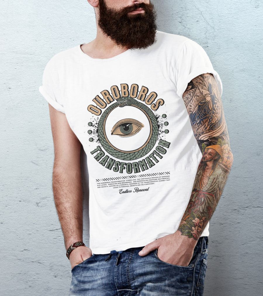 Ouroboros Transformation Endless Renewal T-Shirt