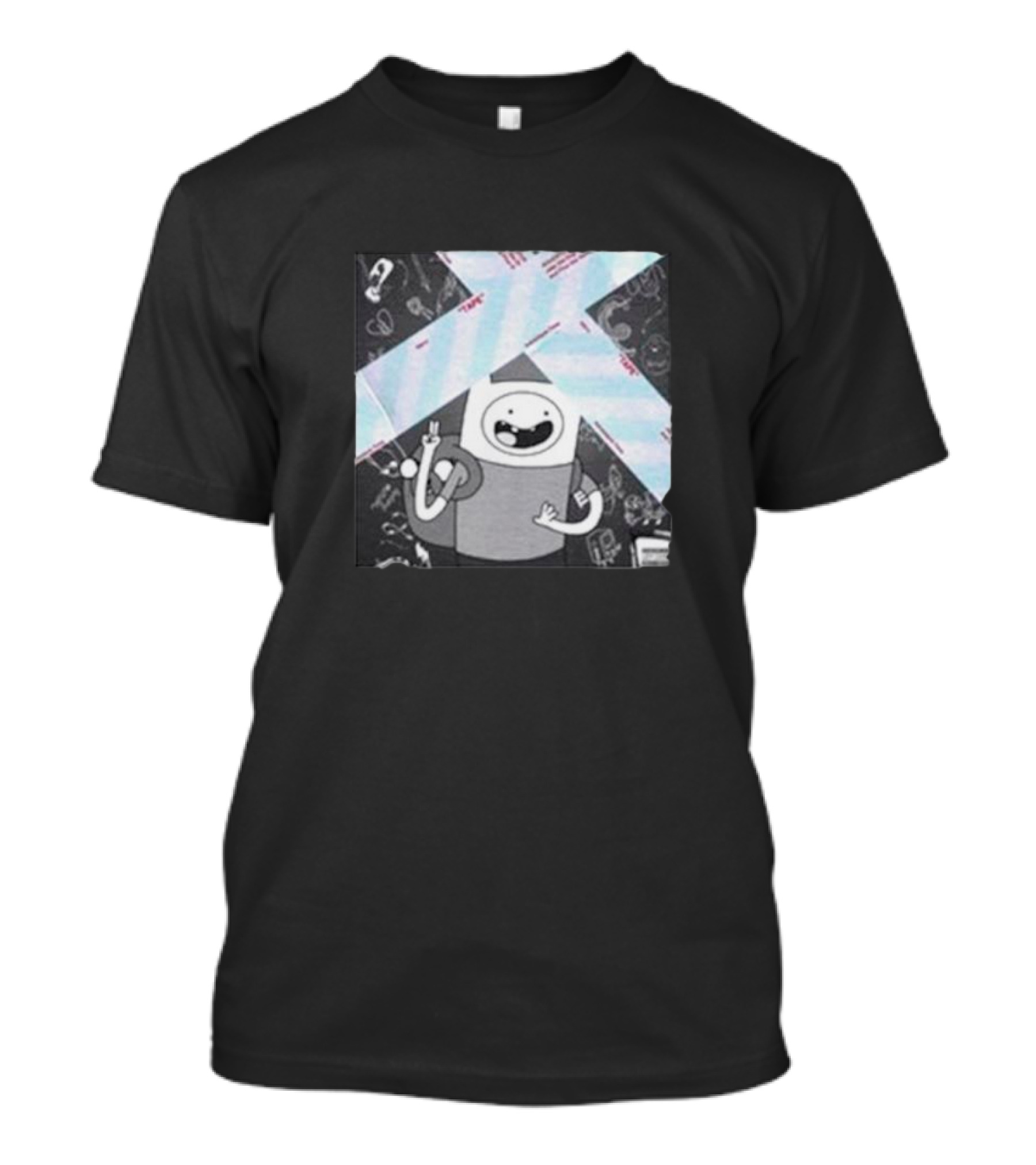 Adventure Time Flinn X Uzi Collaboration T-Shirt