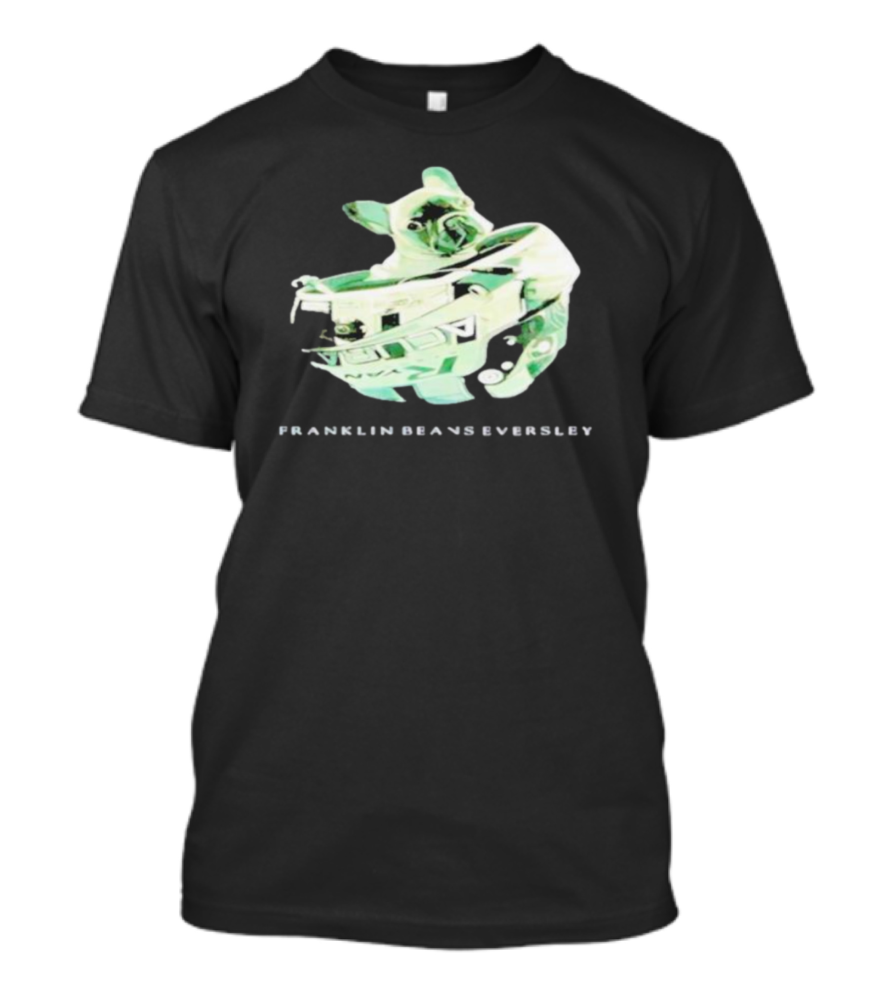 Franklin Beans Eversley Bulldog In Hockey Helmet T-Shirt