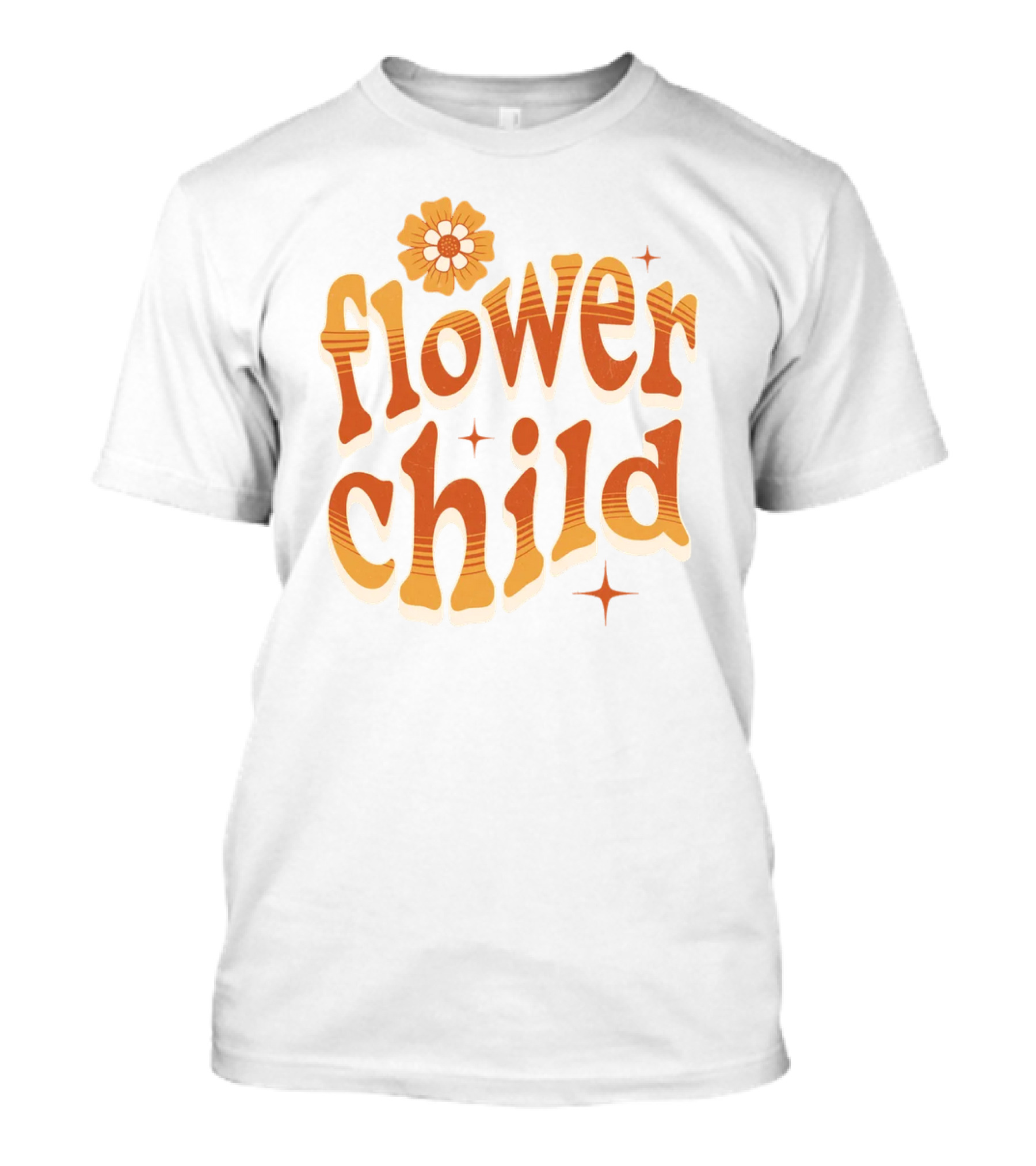 Flower Child Vintage Retro Groovy Vibes T-Shirt