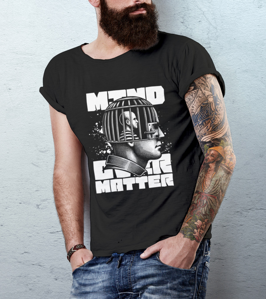 MIND OVER MATTER Prisoner Head T-Shirt