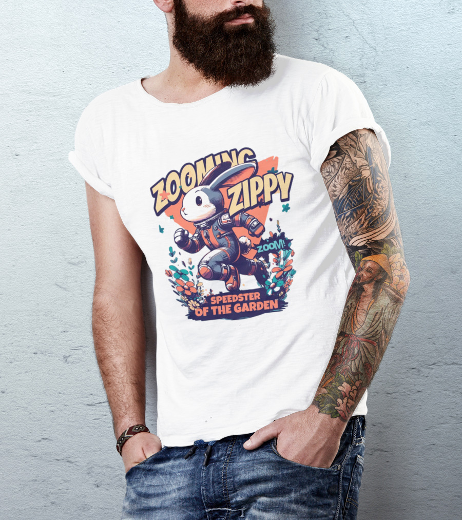 Speedster Of The Garden Zooming Zippy Zoom T-Shirt
