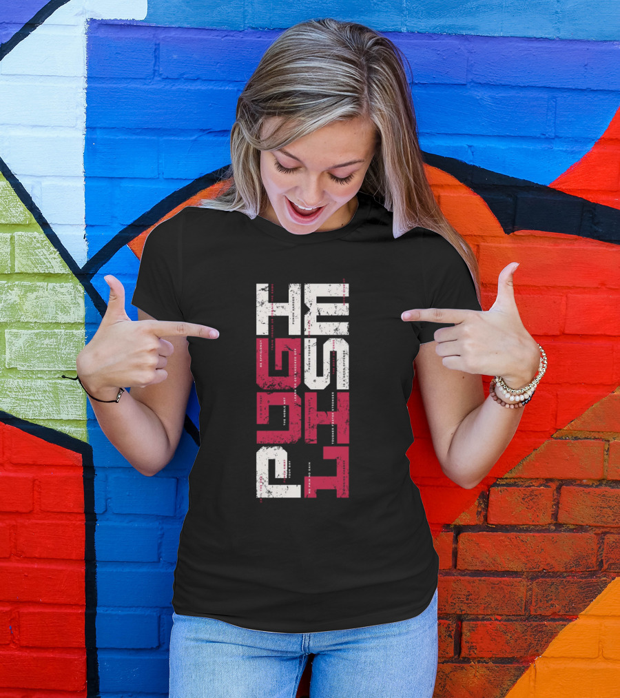 Pugilist Typographic Athletic Fight Sports T-Shirt