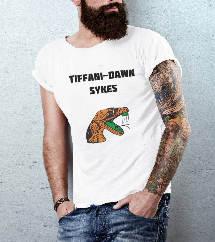 Tiffani-Dawn Sykes Florida A&M Rattlers T-Shirt