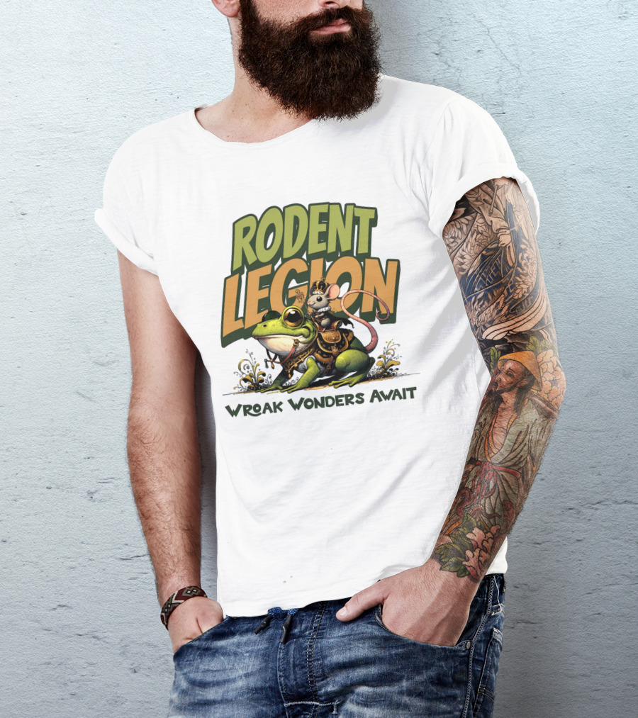 Rodent Legion Vroak Wonders Await T-Shirt