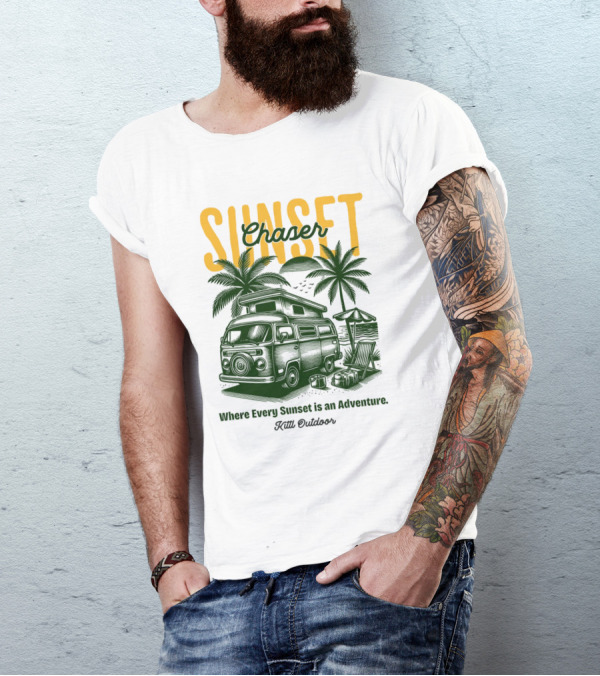 Sunset Chaser Where Every Sunset Is An Adventure Kittl Outdoor T-Shirt