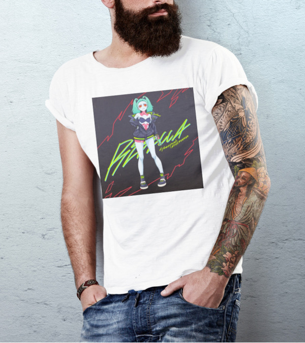 Rebecca Cyberpunk Edgerunners Neon T-Shirt