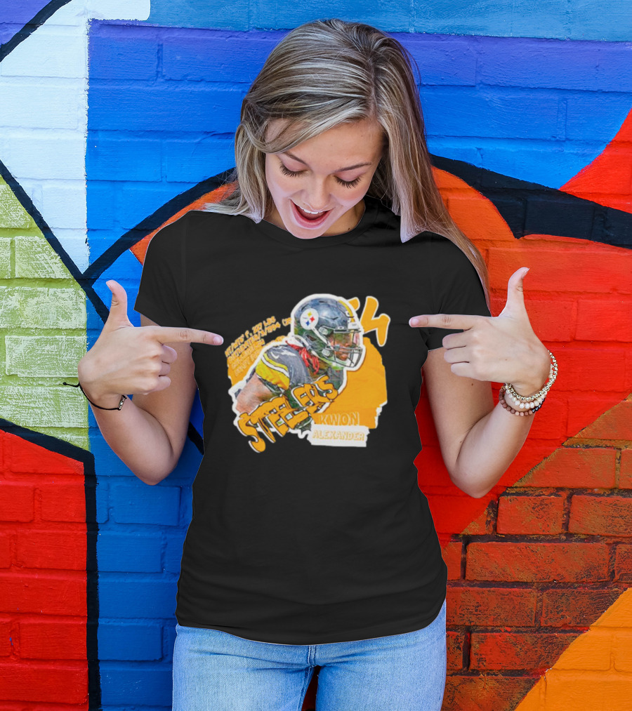 Kwon Alexander Steelers Helmet Football T-Shirt