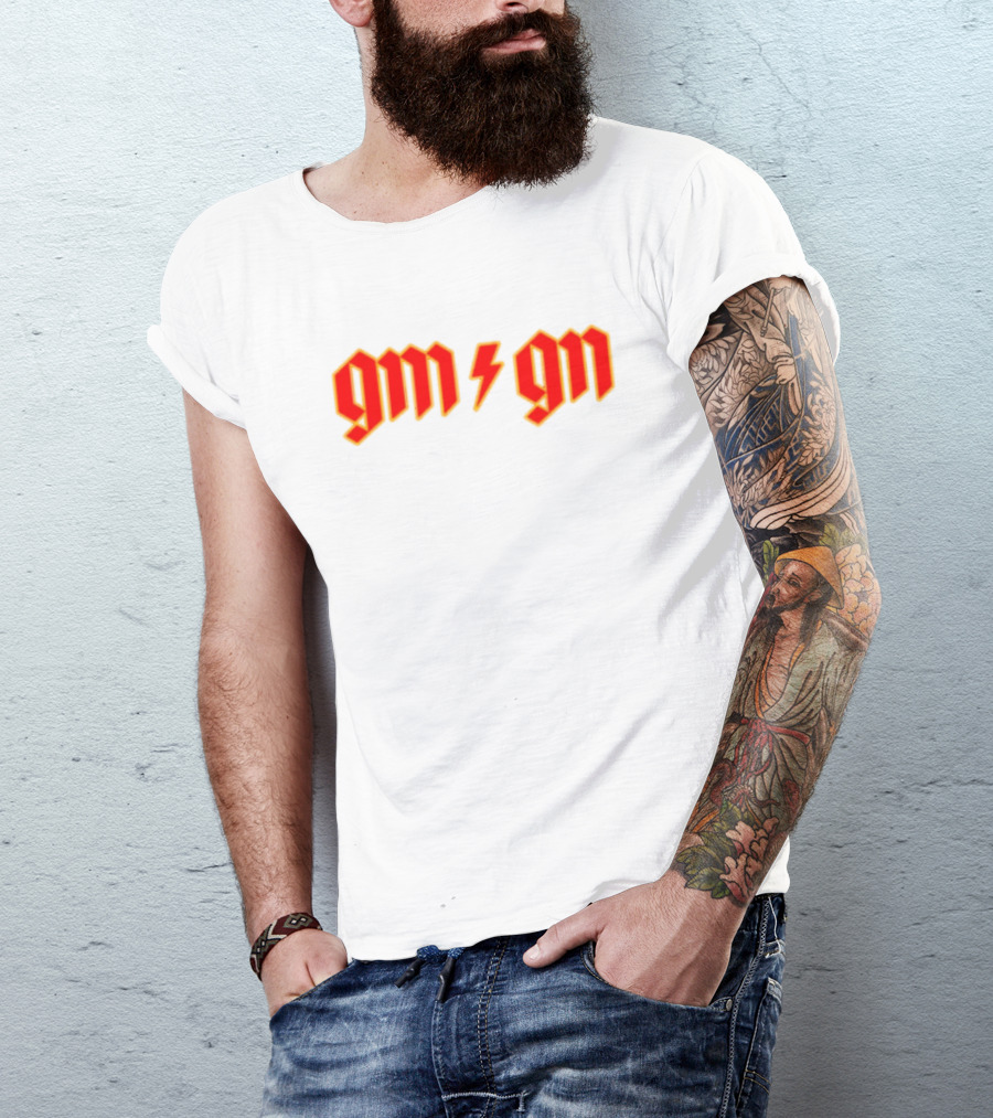 Degen Toonz Gm Gn Lightning Bolt T-Shirt