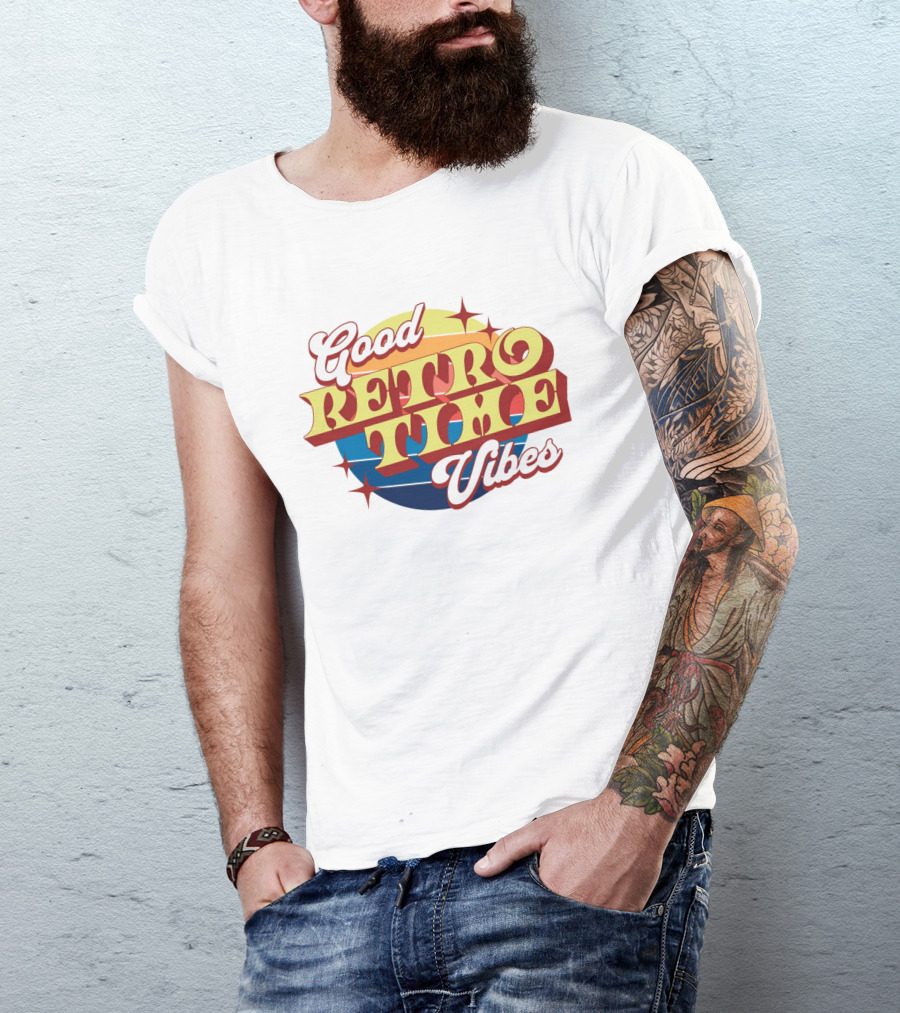 Good Retro Time Vibes T-Shirt