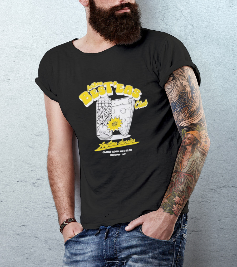 Arizona Best’eas Club Anytime Classics Pizza CLASSIC LUNCH And A SLICE Brooklyn NY T-Shirt