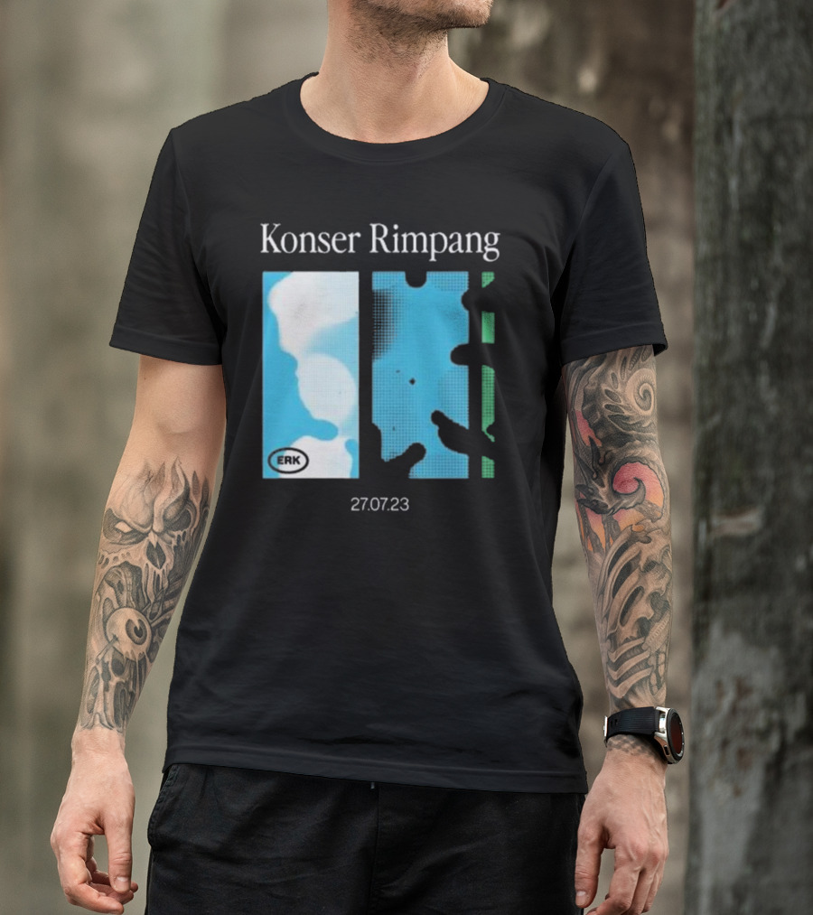 Efek Rumah Kaca Konser Rimpang ERK 27.07.23 T-Shirt