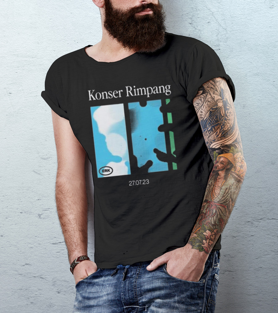 Efek Rumah Kaca Konser Rimpang ERK 27.07.23 T-Shirt