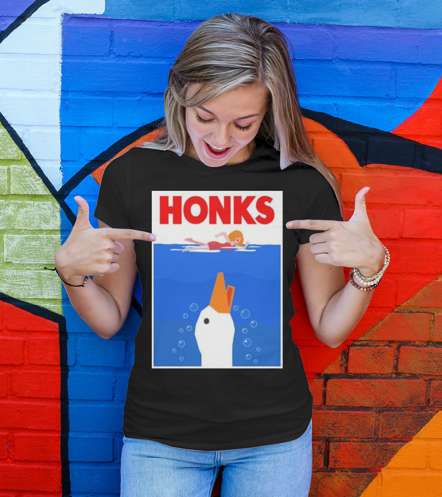 HONKS Goose Jaws T-Shirt