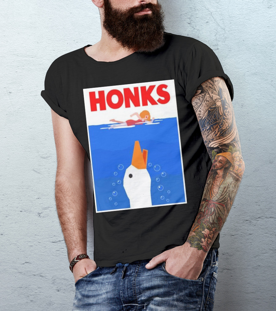 HONKS Goose Jaws T-Shirt