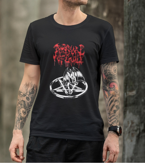 Portrayal Of Guilt Pentagram Demon T-Shirt