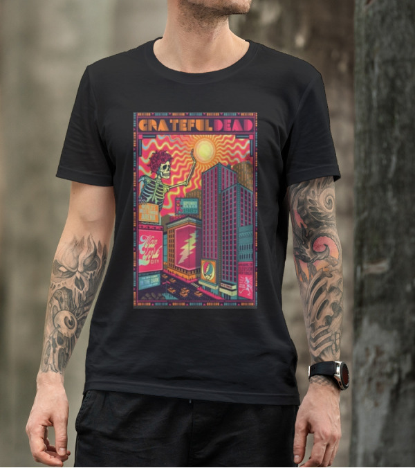 Grateful Dead World’s Most Famous Arena New York City September 15-20 1987 The New Album In The Dark T-Shirt
