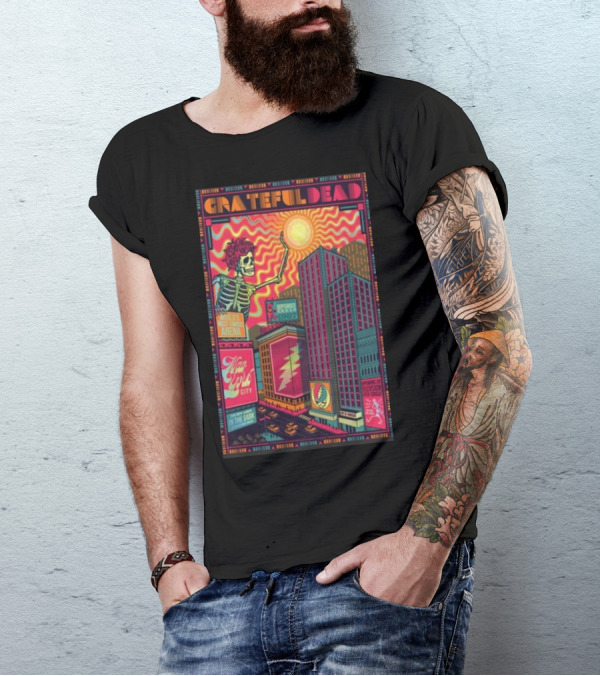 Grateful Dead World’s Most Famous Arena New York City September 15-20 1987 The New Album In The Dark T-Shirt