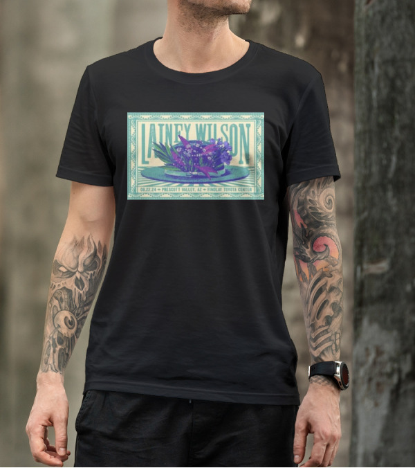 Lainey Wilson Prescott Valley AZ Findlay Toyota Center Aug 22 T-Shirt