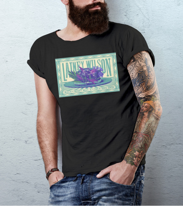 Lainey Wilson Prescott Valley AZ Findlay Toyota Center Aug 22 T-Shirt